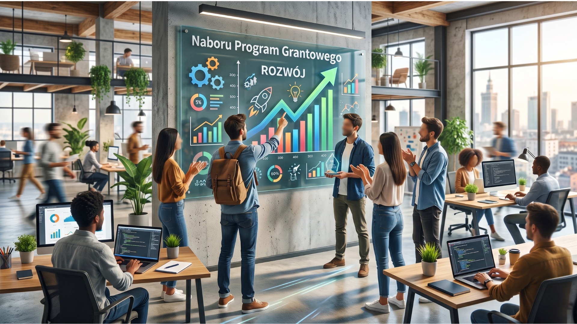Informacja o wynikach naboru do programu grantowego Startuje(My) we Włocławku